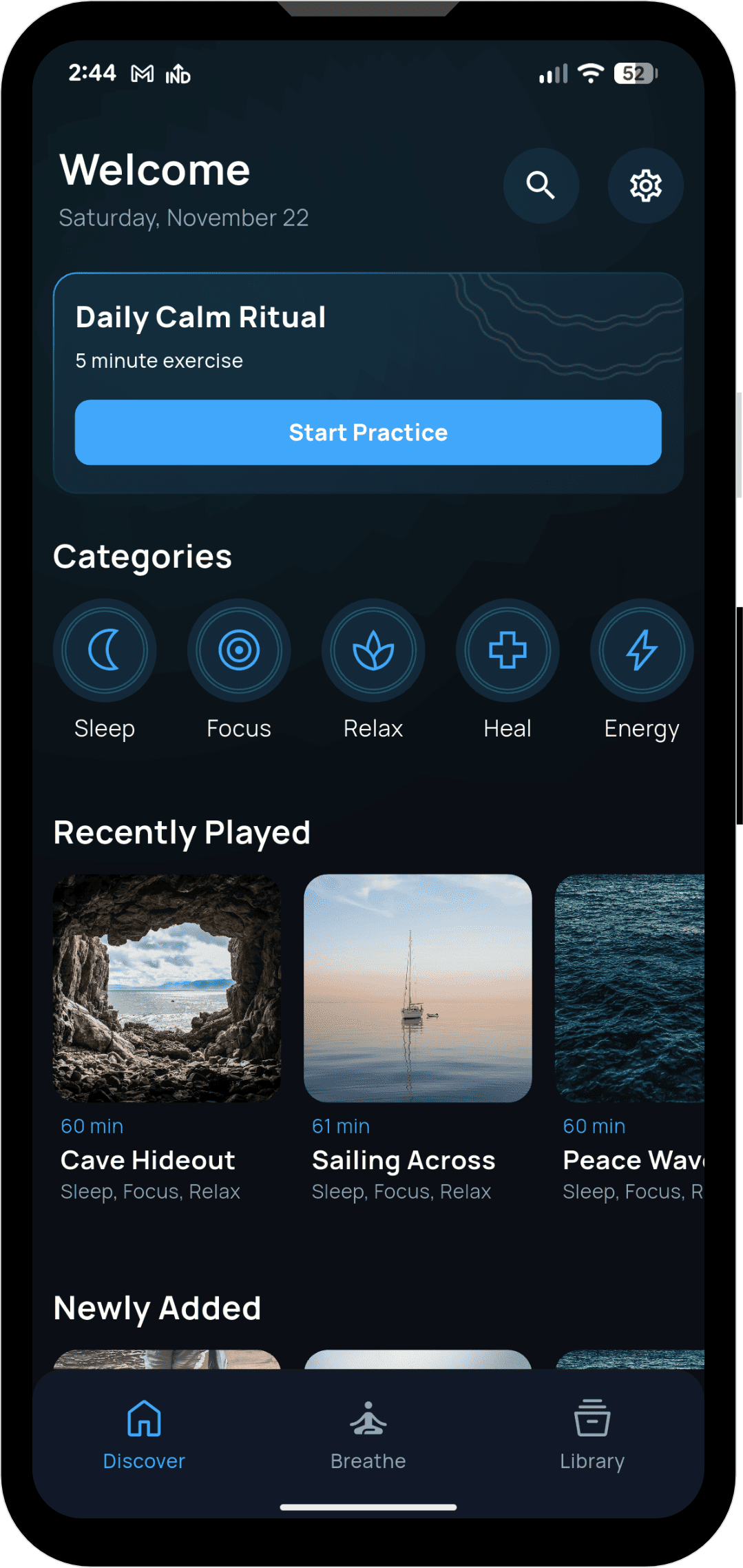 ClearMind screenshot