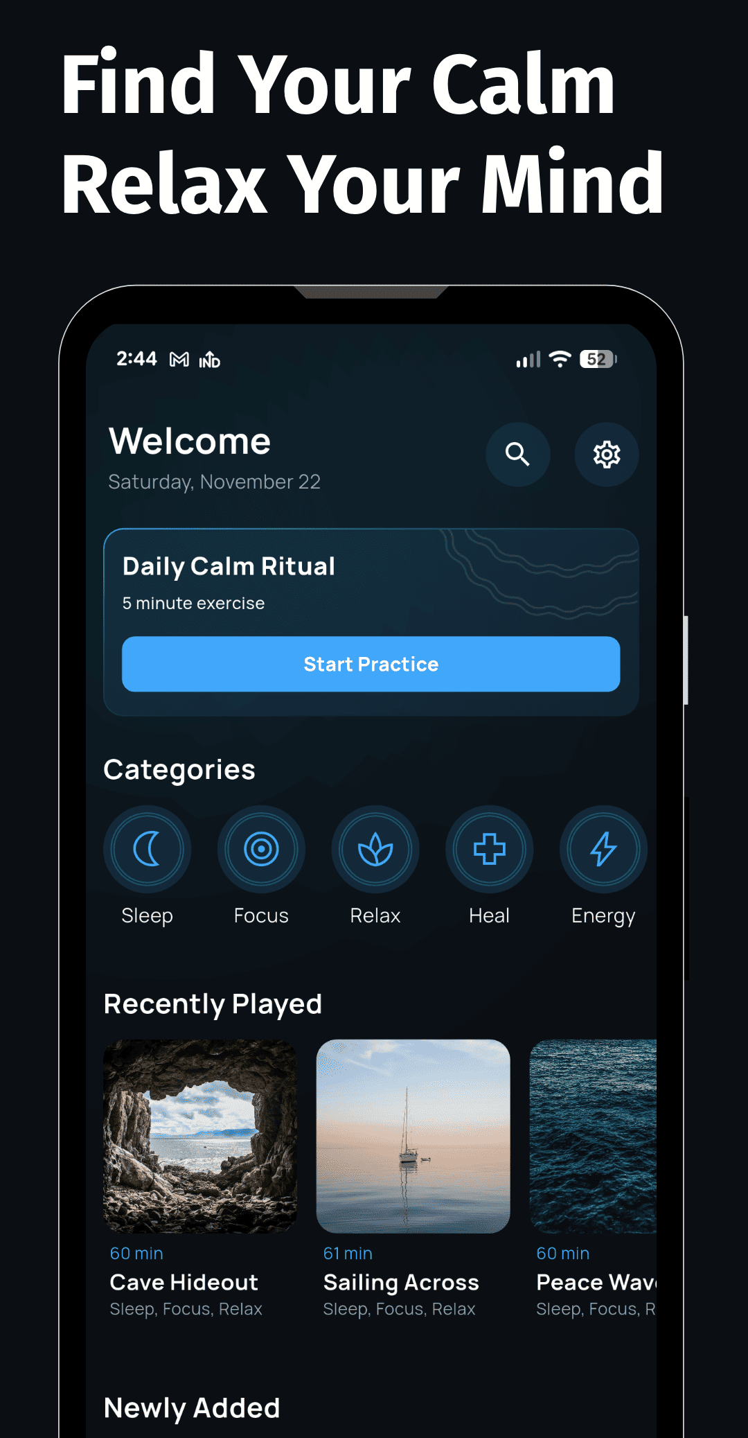 ClearMind screenshot 1