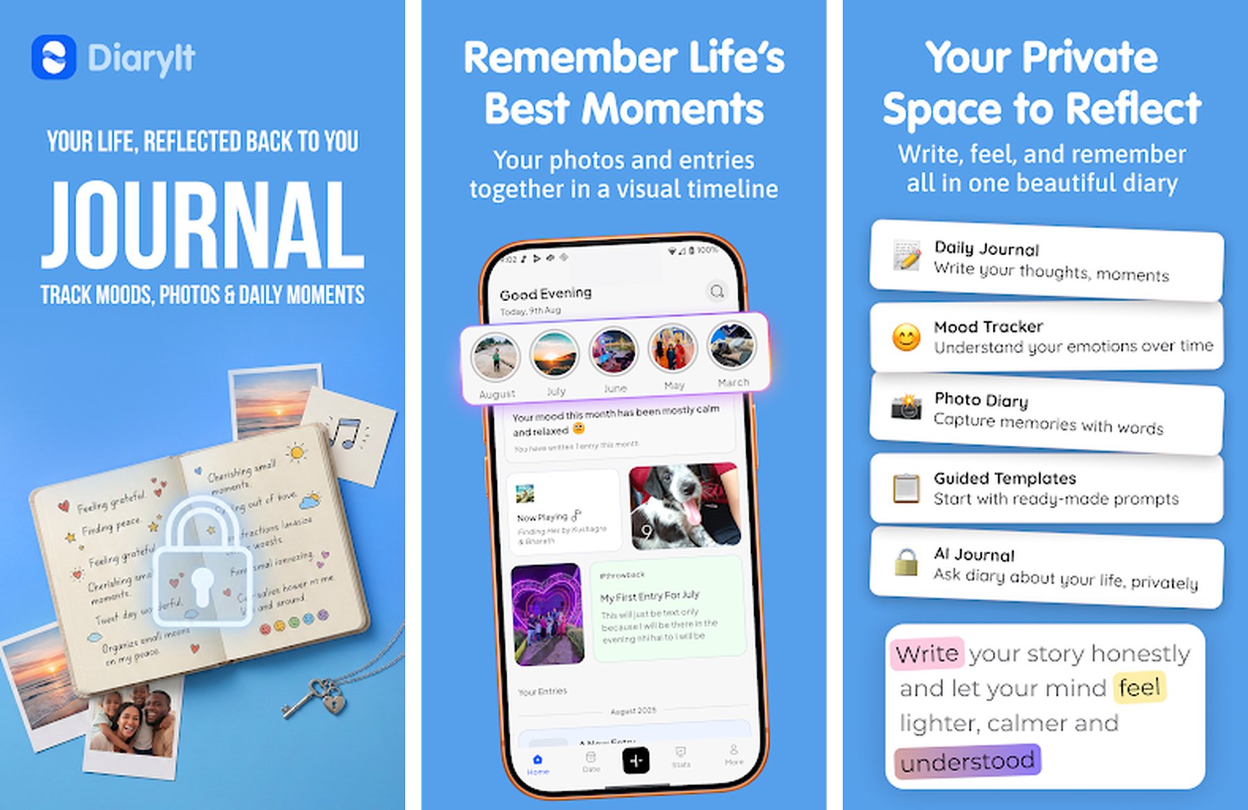 DiaryIt AI Journal App
