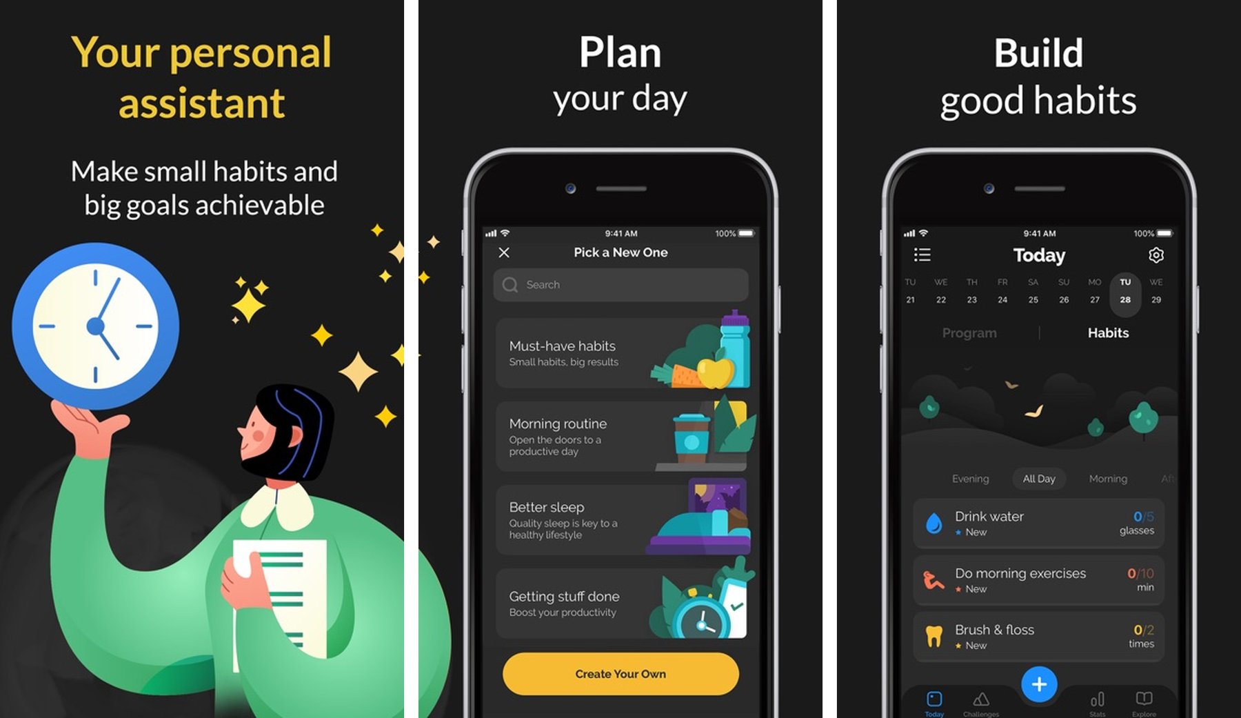 Productive Habit Tracker App
