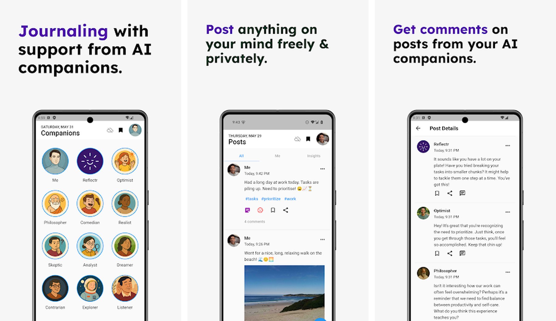 Reflectr AI Journal App