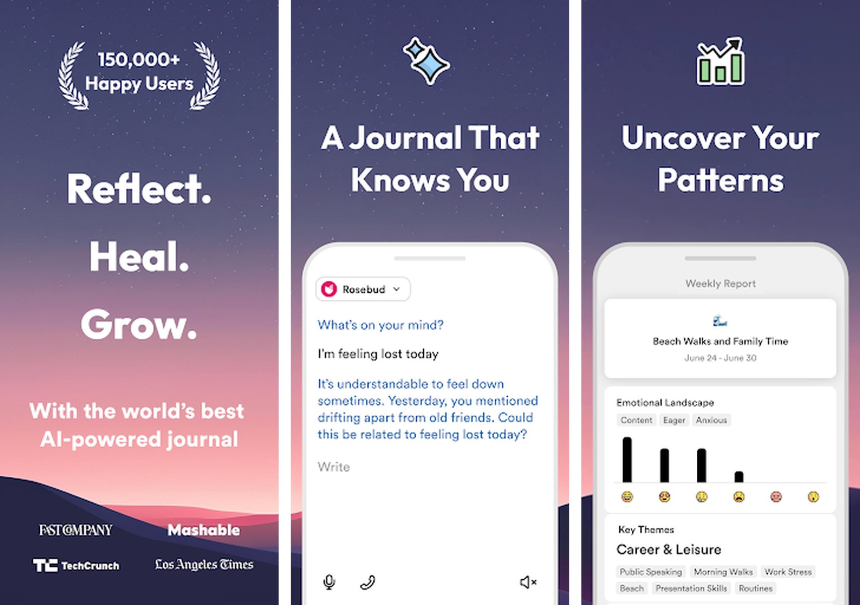 Rosebud AI Journal App