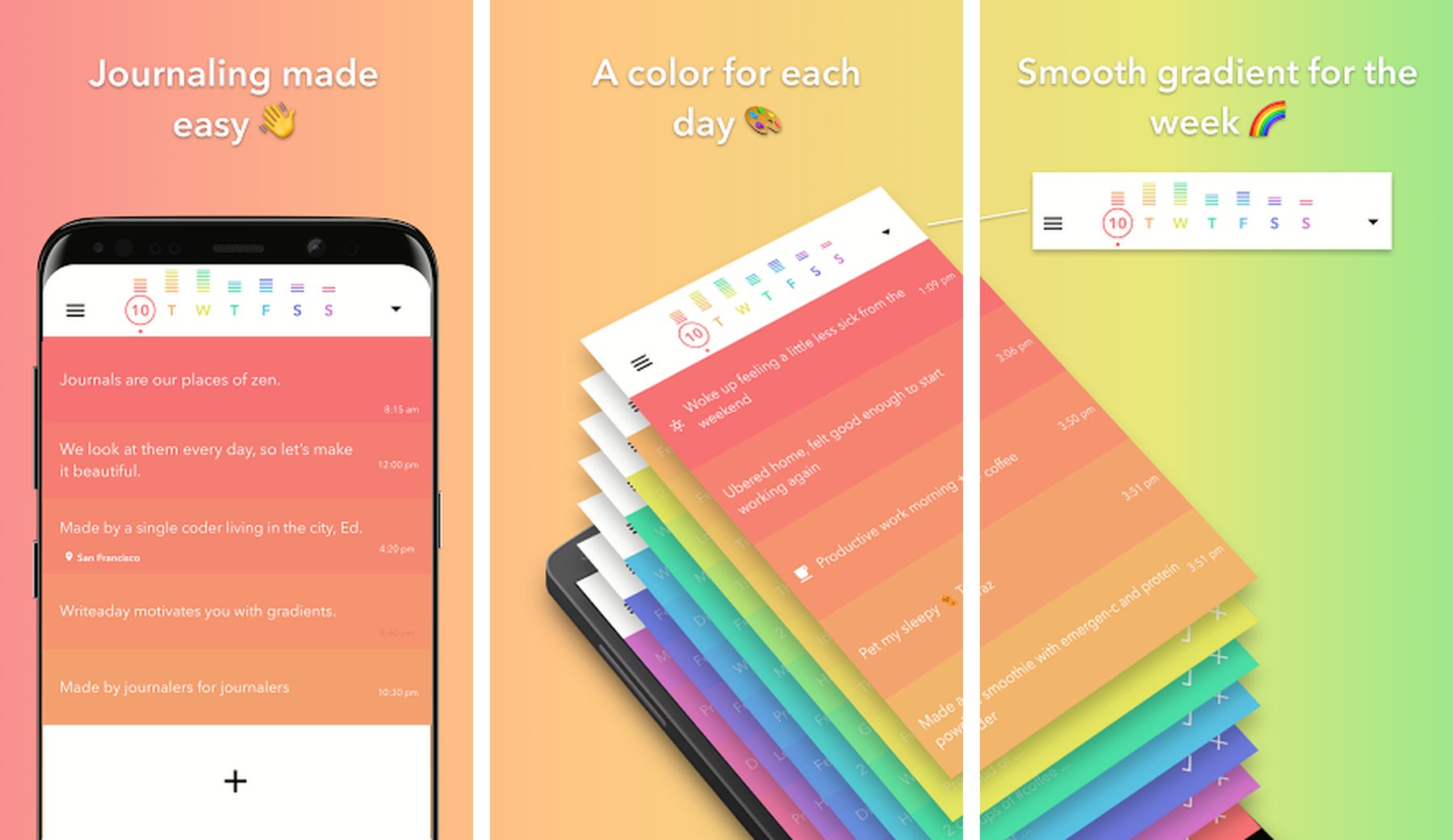 Writeaday AI Journal App